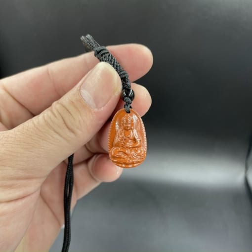 Mặt dây chuyền Phật A di đà đá Jasper 2.5cm MAD.092 1