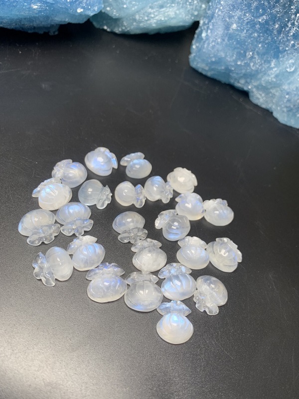 Mặt dây chuyền, nhẫn Túi tiền Tài Lộc đá Mặt Trăng - Moonstone bọc bạc TT.009 6 Mặt dây chuyền, nhẫn Túi tiền Tài Lộc đá Mặt Trăng - Moonstone bọc bạc TT.009 6