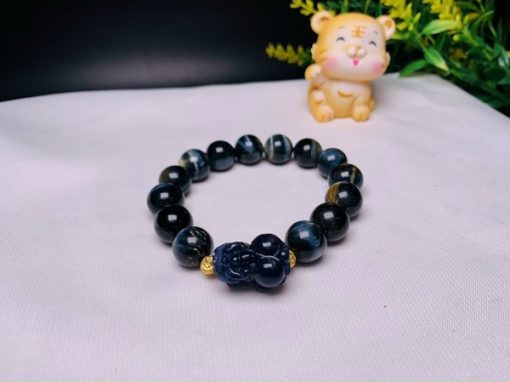 Vòng tay Tỳ Hưu mix chuỗi hạt đá Sodalite 10ly VML.007 1