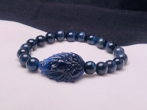 Vòng tay Hồ Ly mix chuỗi hạt đá Sodalite 8ly VML.016 1